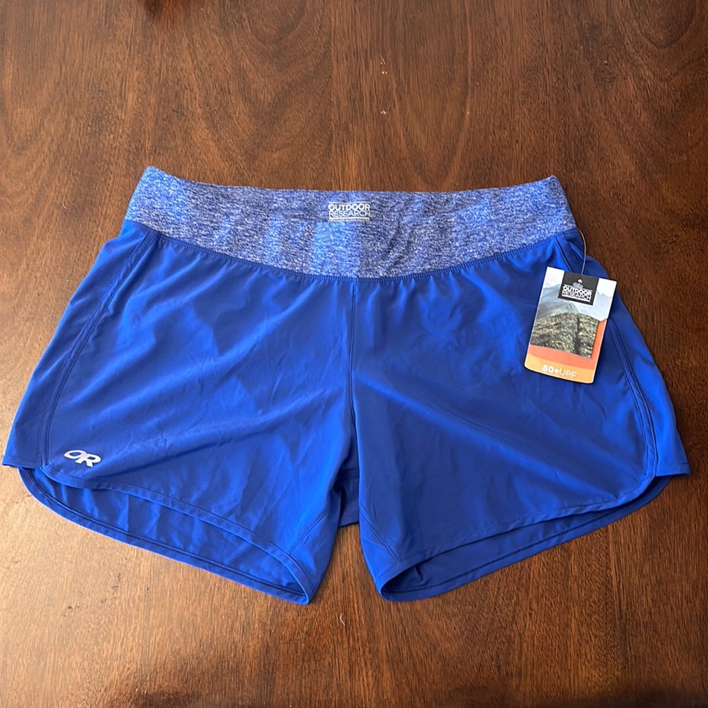 NWT Outdoor Research Delirium Shorts - Baltic - Large